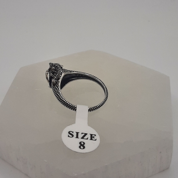 R801 Sterling Silver Dragon Ring - Fragrant Jewels - Picture 9 of 10